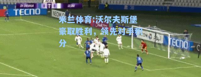 沃尔夫斯堡豪取胜利，领先对手积分